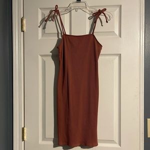 TARGET Basic Body-con Dress with Tie Straps